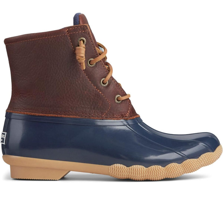 Sperry Saltwater Duck Weather Boot Tan/Navy