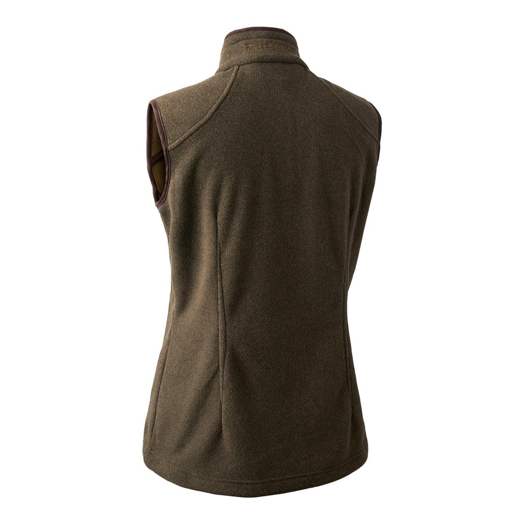Deerhunter Lady Josephine Fleece Waistcoat - Graphite Green