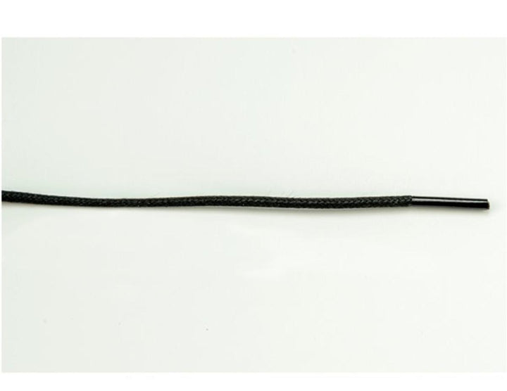 Dasco 75cm Thin Round Waxed Lace Black