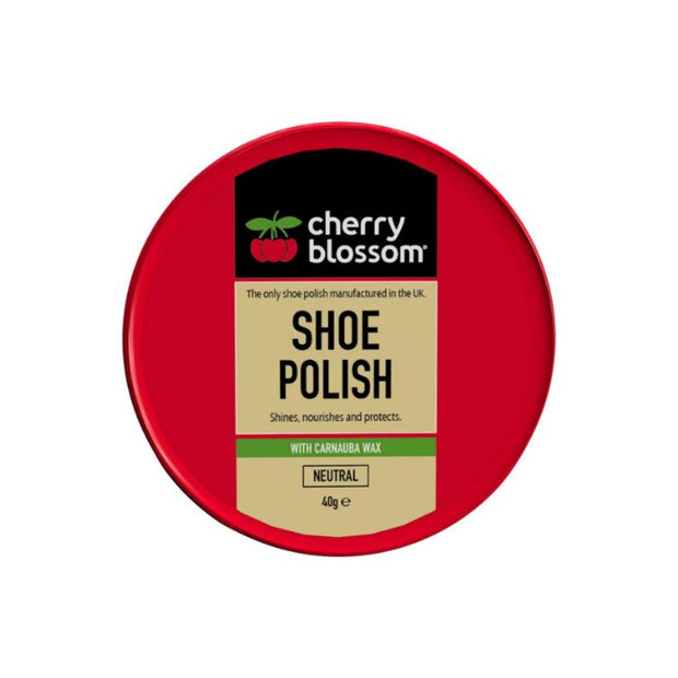 Cherry Blossom Shoe Polish Paste Neutral