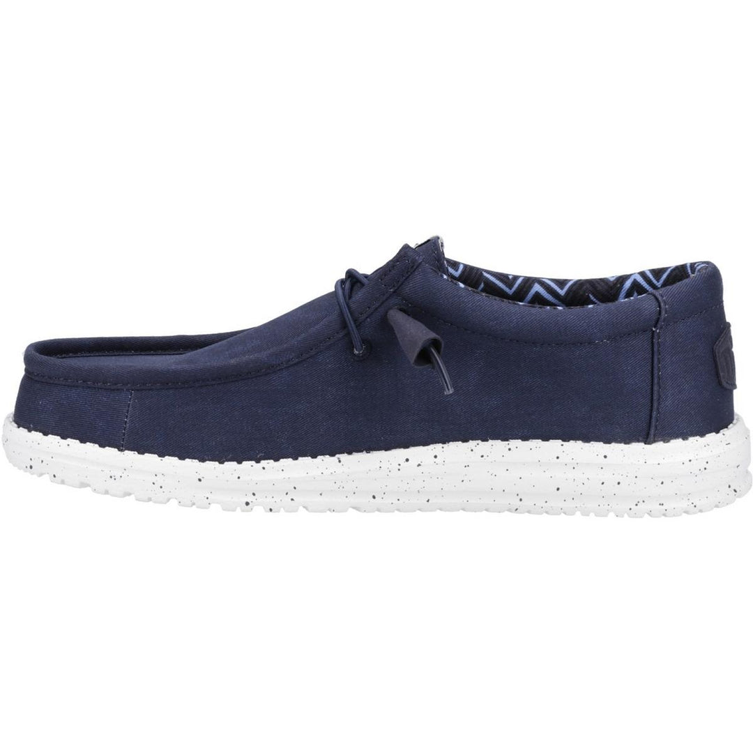 HEYDUDE Wally Canvas Shoe Navy