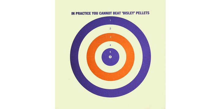 Bisley 17cm Coloured Targets Grade 1 Trade Pack Of 1 000