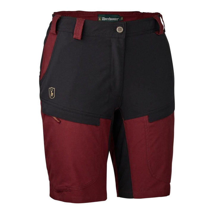 Deerhunter Lady Ann Shorts Oxblood Red