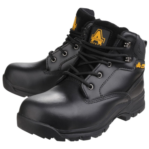 Amblers Safety AS104 Ryton Lightweight Water-Resistant Lace up Ladies Safety Boot Black