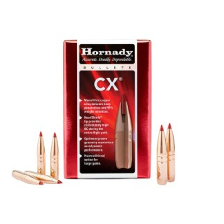 Hornady CX 6mm .243 90gr Lead-Free Bullet Heads, 50