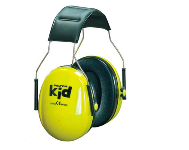 Peltor Kid Neon Yellow Hearing Protection