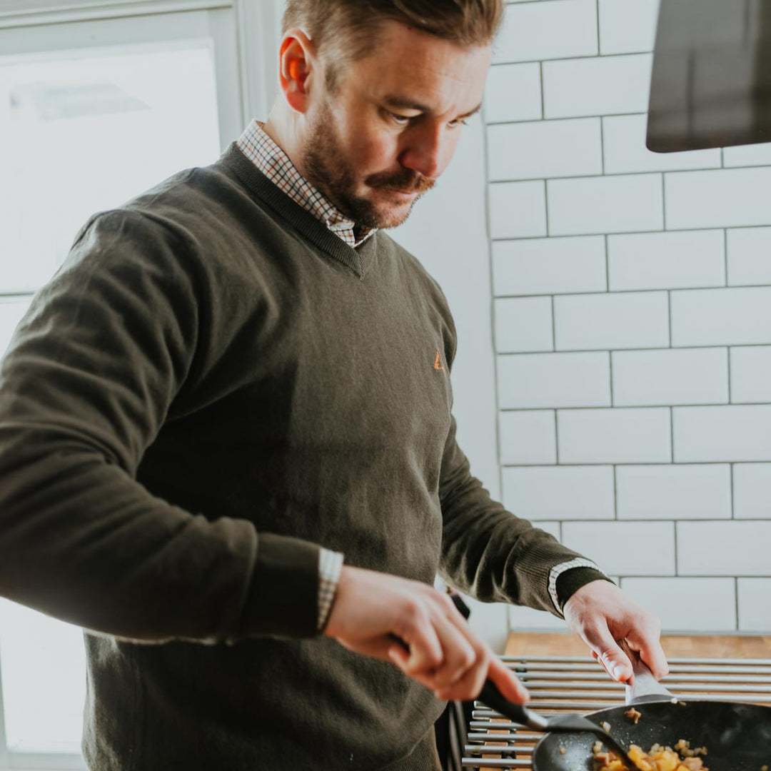 SwedTeam Crest V-Neck Jumper