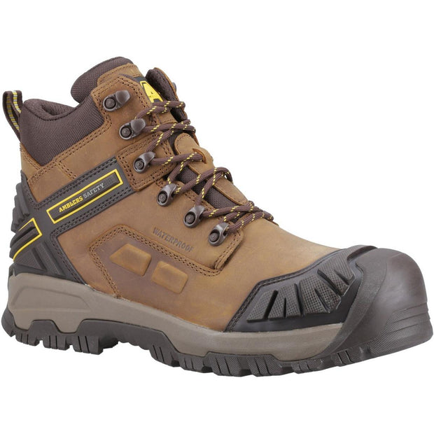 Amblers Safety Quarry Safety Boot Brown