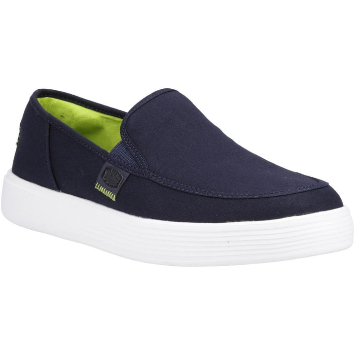 HEYDUDE Sunapee Canvas Shoe Navy/White