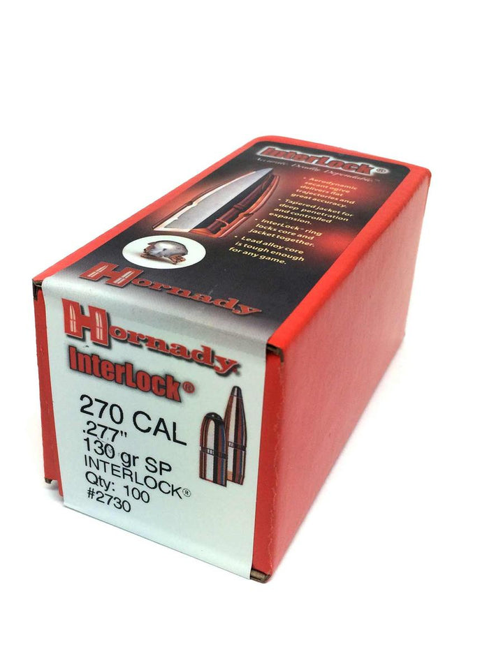 Hornady 270 Cal .277 130 gr InterLock® SP