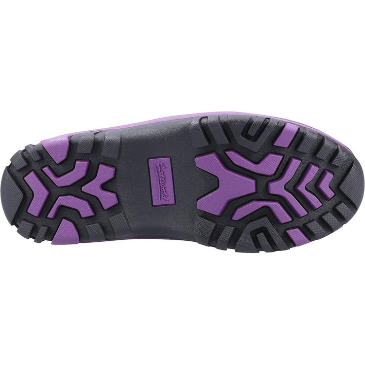 Cotswold Blaze Neoprene Wellington Purple