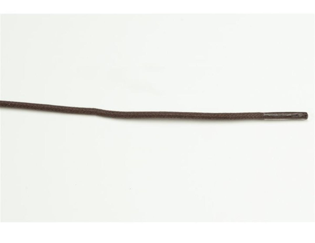 Dasco 75cm Thin Round Waxed Lace Brown