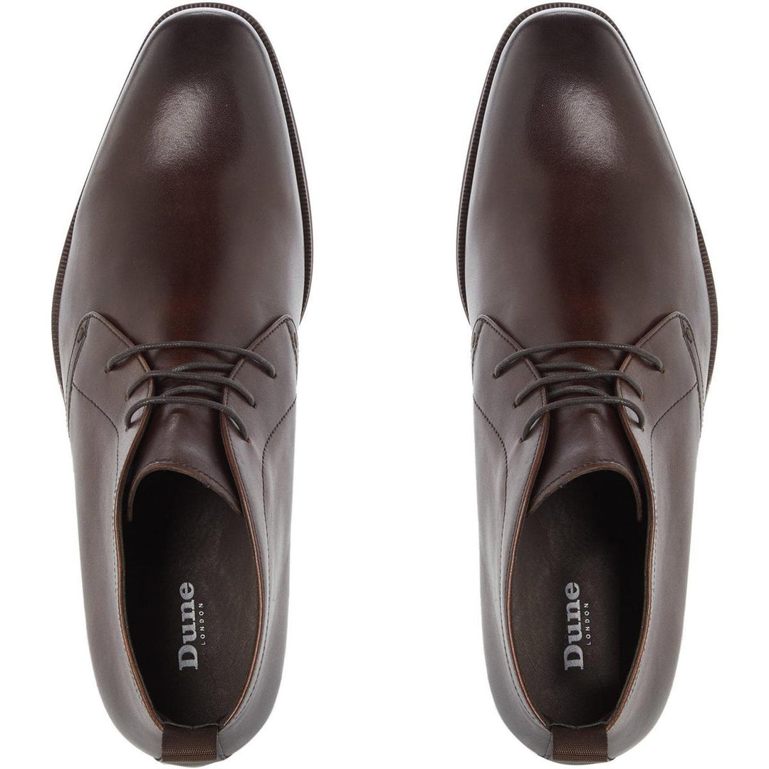 Dune Marvinn Lace Up Boots Brown