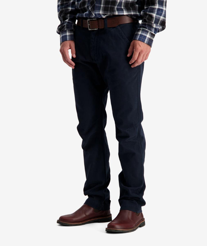 Swanndri Bedrock Canvas Work Pants Navy