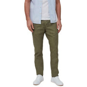 Game Mens Straight Fit Linen Blend Trousers