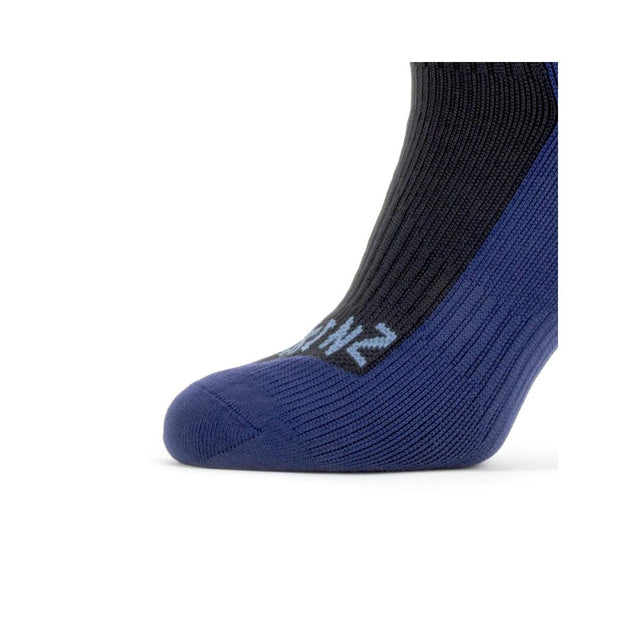 Sealskinz Starston Waterproof Cold Weather Mid Length Sock Black/Navy Blue Unisex SOCK