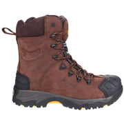 Amblers Safety AS995 Pillar Waterproof Hi-leg Lace up Safety Boot Brown