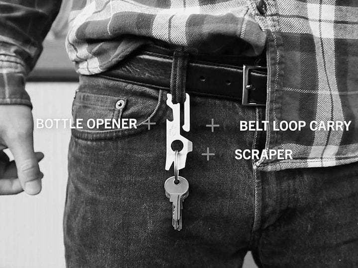 Gerber Mullet Solid State (Keyring Multi-Tool) - Stonewash
