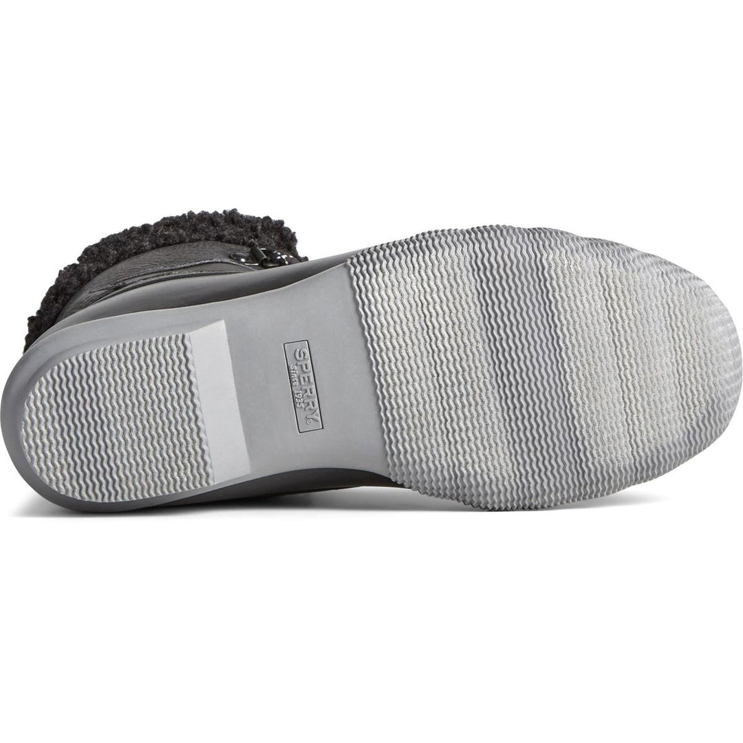 Sperry Saltwater Alpine Ankle Boot Black